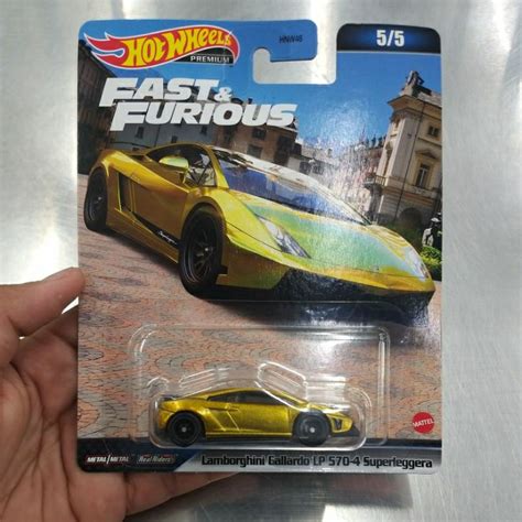 Hot Wheels Fast And Furious Premium Lamborghini Gallardo Lp Superleggera Shopee Malaysia
