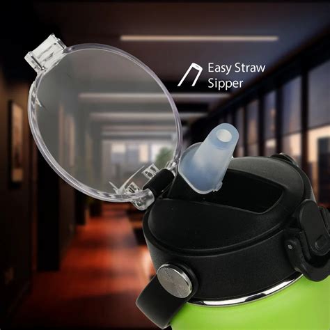 Ml Briiton Thermoflask Nero Neon Green Hydraflask Hot And Cold Water Bottle At Rs In New