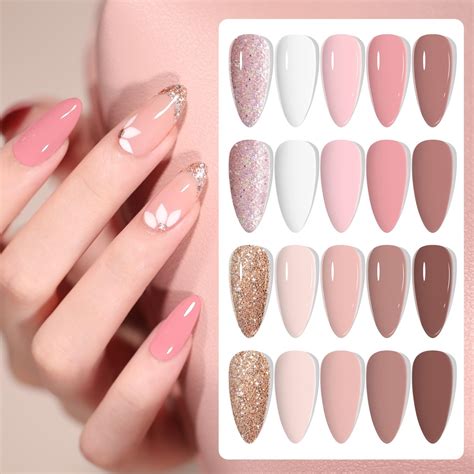 Juego De Esmaltes De U As De Gel Nude Colores Neutros Color Nude