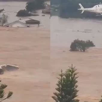 Avanzan Las Aguas En Brasil Las Inundaciones Alcanzan El Centro De