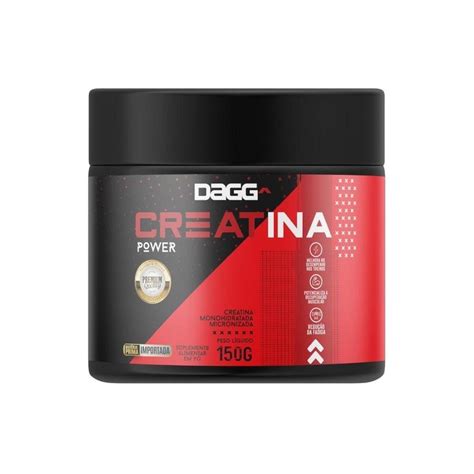 Creatina Monohidratada Micronizada Dagg Power Turbo 150g Centauro