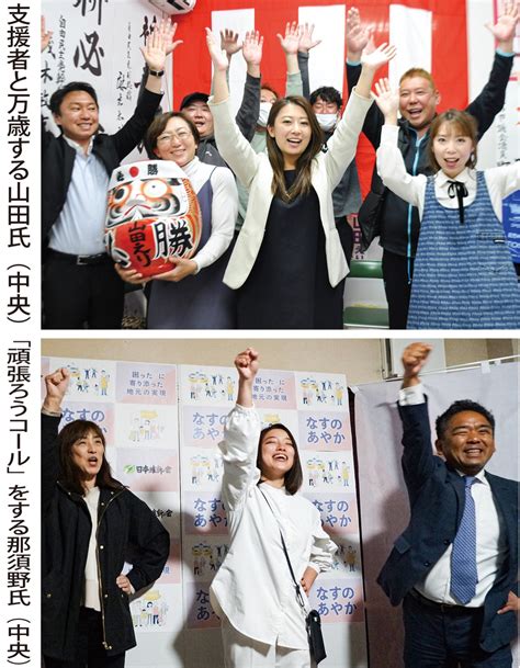 統一地方選市議選 女性候補トップ当選 川崎区 山田氏 幸区 那須野氏 川崎区・幸区 タウンニュース