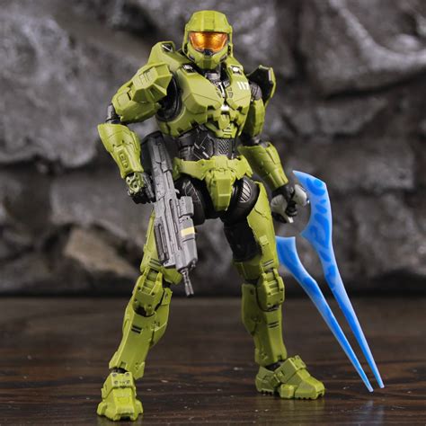 Halo Infinite Master Chief Figurine Pose 5 3d Print F
