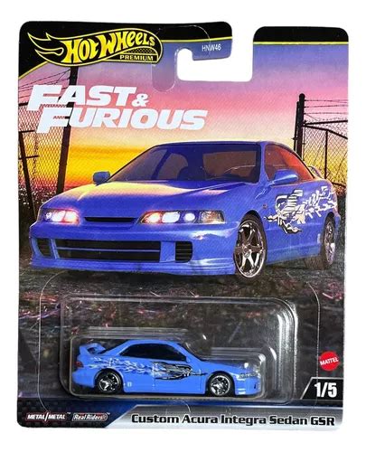 Hot Wheels Custom Acura Integra Sedan Gsr Velozes E Furiosos Parcelamento Sem Juros