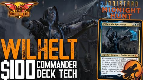 Wilhelt The Rotcleaver Edh Precon Upgrade Commander Midnight