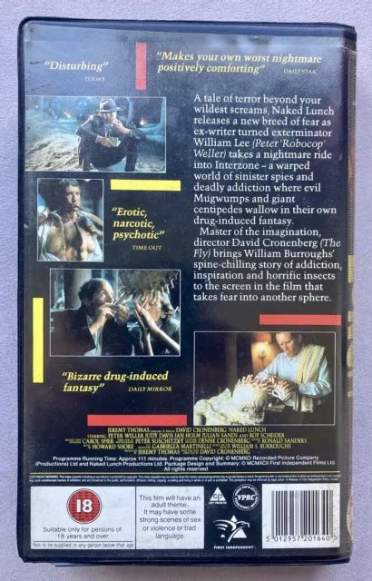 VHS TAPE NAKED Lunch PicClick UK