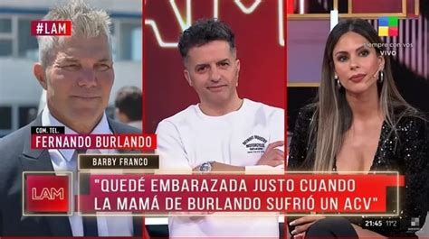 Barby Franco Visitó A La Madre Fernando Burlando En La Clínica Para