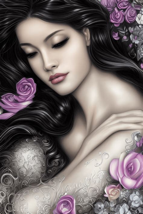 Sleeping Beauty Disney Princess Latina Model Graphic Creative Fabrica