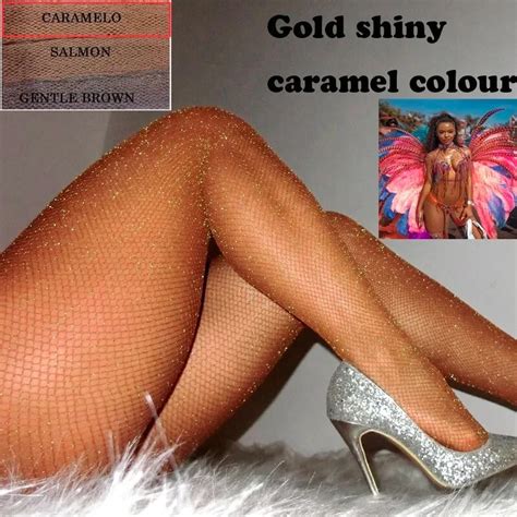 Tights Fishnet Pantyhose Carnival Stockings Sexy Shiny Lingerie Glitter Stockings Diamond Glow