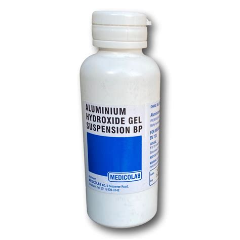 Aluminium Hydroxide Gel Suspension - MedicoLab