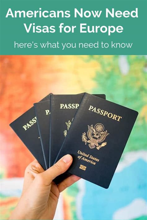 Americans Now Need Visas To Visit Europe Here S What You Need To Know