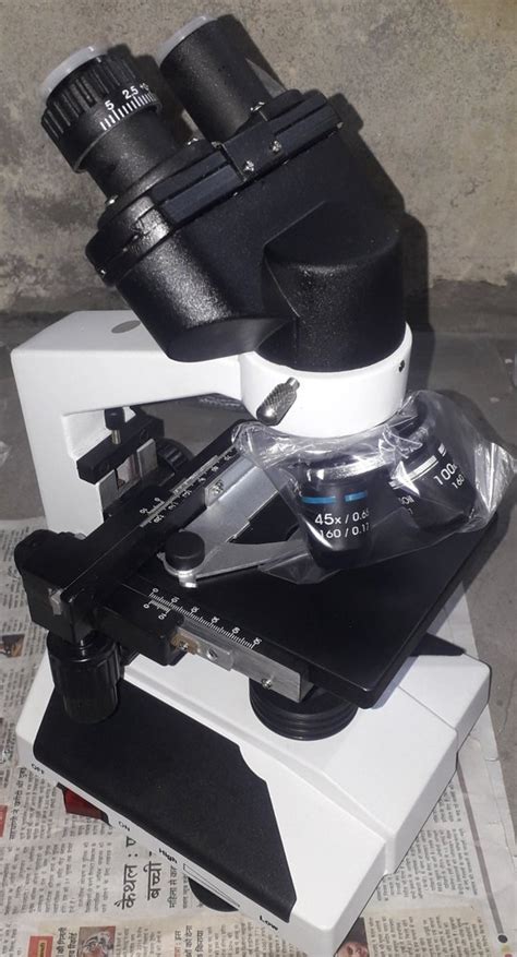 Mayalab Aluminium Binocular Research Microscope Led Model Name Number