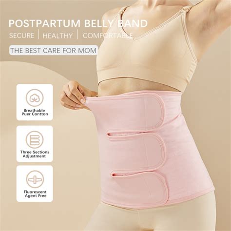 Girdle For Postpartum Belly Binder For Ceasarian Plus Size Post Partum Abdominal Binder