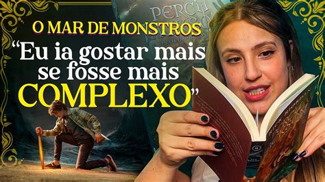 Percy Jackson E O Mar De Monstros Lendo Pela Primeira Vez Vlog De