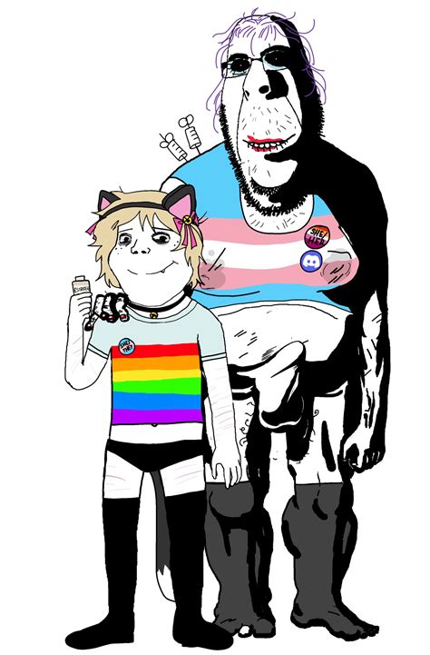 Post 5384480 Wojak Gay Pride Meme Soyjak Trannyjak