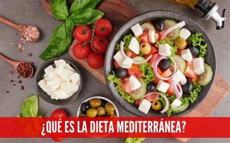 La Dieta Mediterránea Y Su Menú 🍅