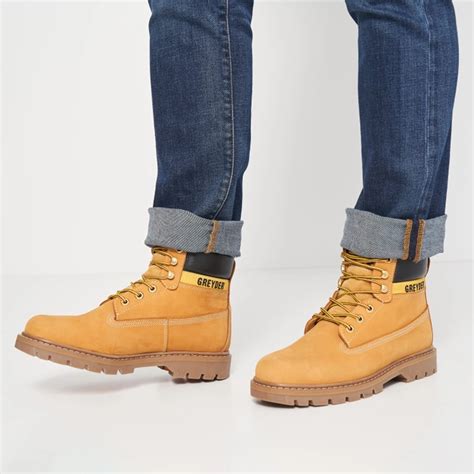 Мужские ботинки с мембраной Greyder 0K1BB10450 40 25 см Желтые ...