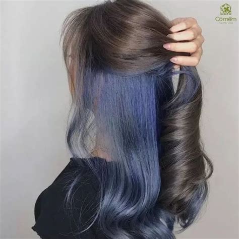 Bật mí màu tóc xanh đen hot trend thịnh hành