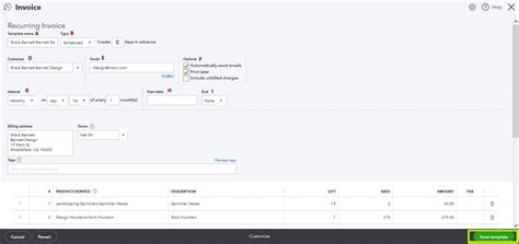 How To Create Email Recurring Invoices In Quickbooks Online