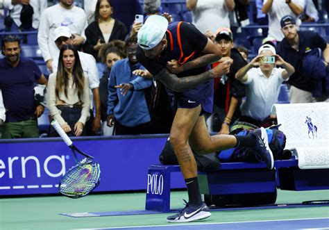 Fiery Nick Kyrgios Fined Again At US Open