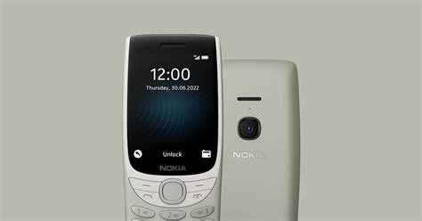 Nokia 8210 4G classic feature phone with MP3 player and wireless FM radio