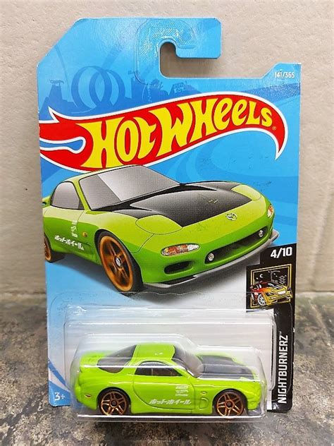 Mazda Rx Hot Wheels Nightburnerz Series Hobbies Toys Toys Games On Carousell