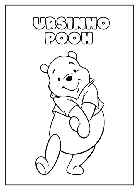 Desenhos Para Colorir Do Ursinho Pooh - 6