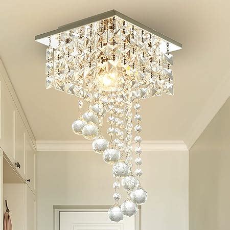 Bestier Moderne Cristal Goutte De Pluie Lustre Clairage Encastr Led