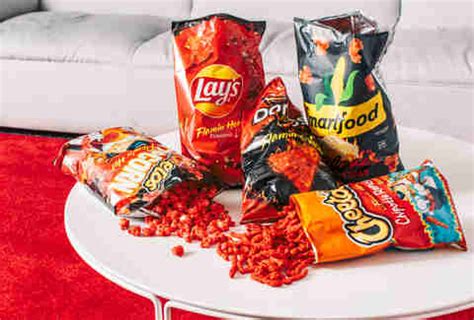 Ultimate Guide To Flamin Hot Snacks Which Brand Is The Hottest Thrillist