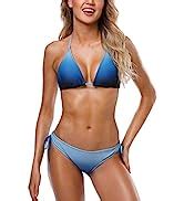 Charmleaks Women Triangle Bikini Set Padded Swimming Costume Amazon Co Uk Fashion