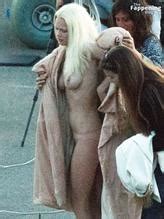 Anna Ewers Sexy And Nude Flashes Her Hot Tits During A Photoshoot In Venice Beach AZNude