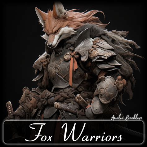 ArtStation - 200 Fox Warriors Reference Pack | 4K | v.30