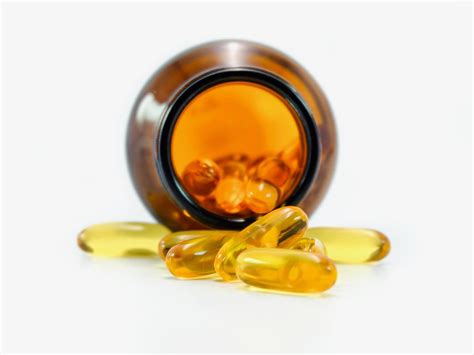 Fish Oil Capsules Come Out From Battle 20113382 Stock Photo At Vecteezy