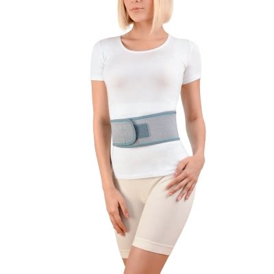 Бандаж противогрыжевой Алком 2035 при пупочной грыже, цвет серый ...