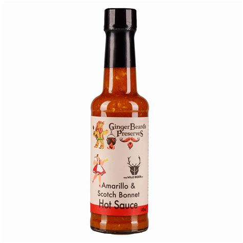 Amarillo Scotch Bonnet Hot Sauce The Sauce Shop Worcester