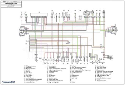Yamaha Warrior 350 CDI Wiring Diagram Exposed