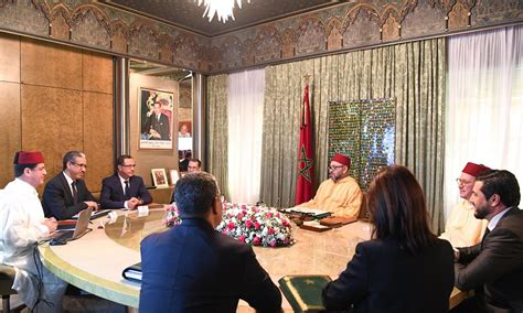 Sm Le Roi Mohammed Vi Préside Une Séance De Travail Sur Les énergies