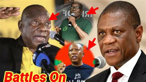 Bàttles On Deputy President Paul Mashatile expøses elections 2024