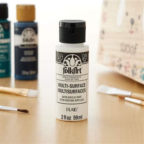 Folkart® Multi Surface Satin Acrylic Paint 2oz Multi Surface Paint Michaels