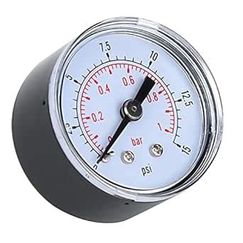 Amazon Axial Pressure Gauge Industrial Axial Pressure Gauges Back