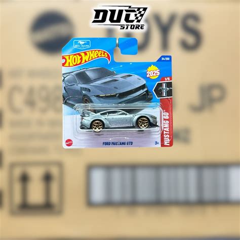 Ducstore Model Car Hyw Hot Wheels Ford Mustang Gtd Basic B Case Shopee Malaysia