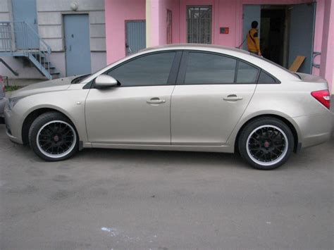 в какой цвет диски?!))) — Chevrolet Cruze (1G), 1,6 л, 2012 года ...