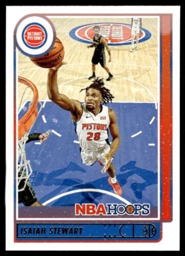 2021 22 Hoops Winter Isaiah Stewart Detroit Pistons 195 EBay