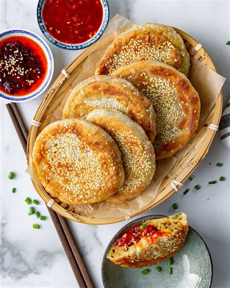 How To Make Guo Kui 锅魁 Crispy Stuffed Flatbread Woonheng