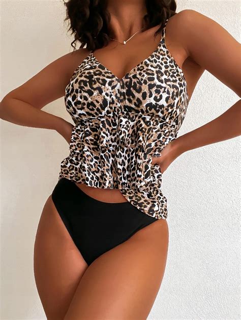 Dc Shein Komplet Bikini W Kropki L Oficjalne Archiwum Allegro