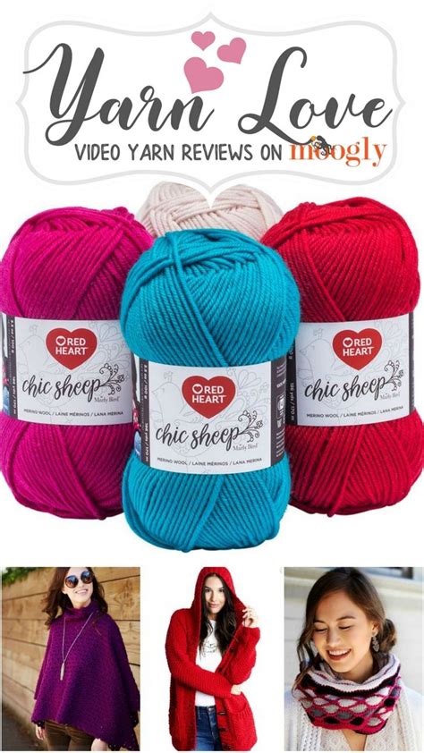 Yarn Love Red Heart Chic Sheep By Marly Bird Crochet Yarn Crochet