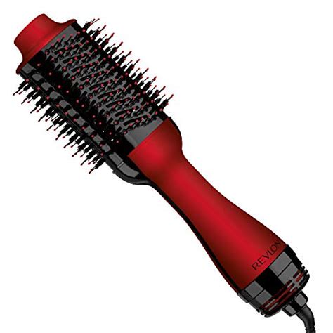 REVLON One Step Volumizer Original 1 0 Hair Dryer And Hot Air Brush Red Black Hair Information