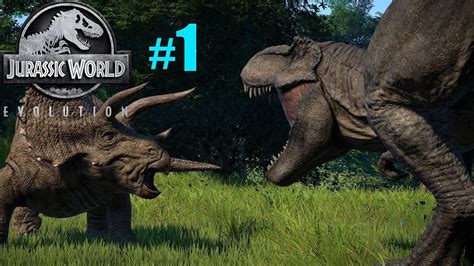 Welcome To The Park Jurassic World Evolution Part Youtube