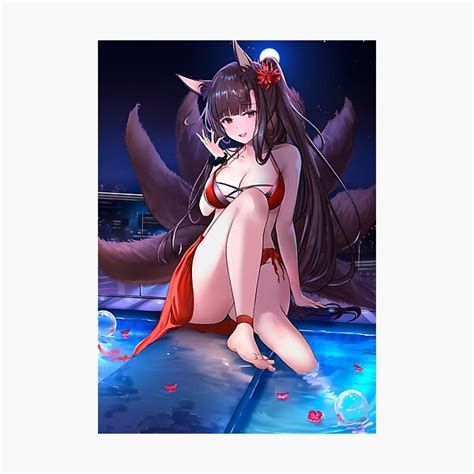 L Mina Fotogr Fica Lascivo Fox Akagi Sexy Tetas Pechos Muslos Thicc Azur Lane Al Hot Hentai
