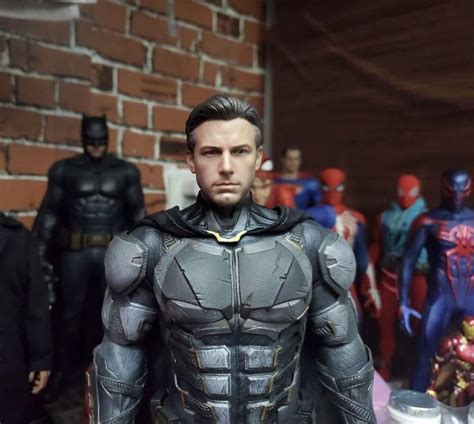 Pre Order Dc Justice League Bvs Scale Batman Ben Affleck Neck Armour Collar Non Hot Toys